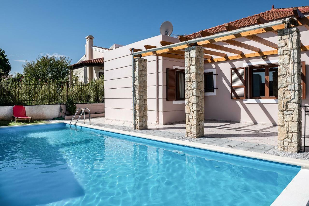 Lila Hill House Villa Stalós Exterior foto